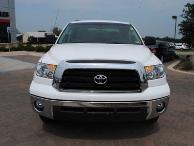 toyota tundra 2008 white sr5 gasoline 8 cylinders 2 wheel drive automatic 76087