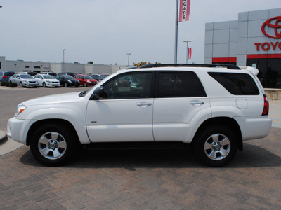 toyota 4runner 2008 white suv sr5 gasoline 6 cylinders 2 wheel drive automatic 76087