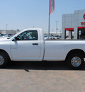 dodge ram pickup 1500 2010 white flex fuel 8 cylinders 2 wheel drive automatic 76087