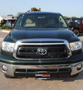 toyota tundra 2010 green sr5 gasoline 8 cylinders 2 wheel drive automatic 76087