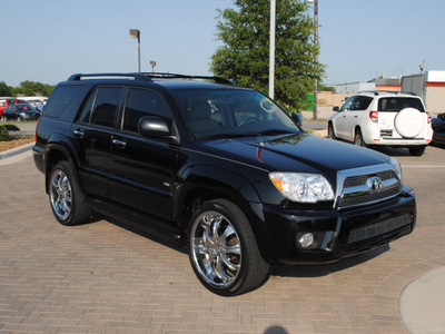 toyota 4runner 2008 black suv sr5 gasoline 6 cylinders 2 wheel drive automatic 76087