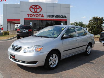 toyota corolla 2008 silver sedan ce gasoline 4 cylinders front wheel drive automatic with overdrive 76087