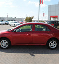 toyota corolla 2010 red sedan gasoline 4 cylinders front wheel drive automatic 76087