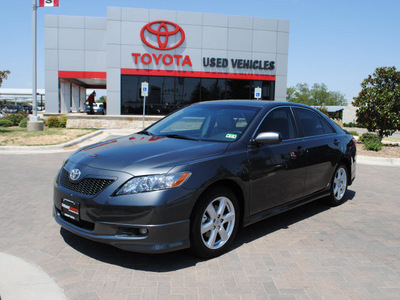 toyota camry 2009 gray sedan gasoline 6 cylinders front wheel drive automatic 76087