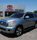 toyota sequoia 2008 gray suv limited gasoline 8 cylinders 2 wheel drive automatic 76087