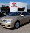 toyota camry 2011 sandy beac sedan le gasoline 4 cylinders front wheel drive automatic 76087