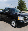 chevrolet silverado 1500 2008 black pickup truck lt flex fuel 8 cylinders 2 wheel drive automatic 76087