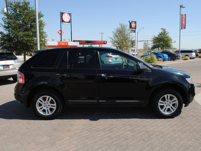 ford edge 2008 black suv gasoline 6 cylinders front wheel drive automatic with overdrive 76087