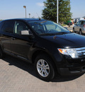 ford edge 2008 black suv gasoline 6 cylinders front wheel drive automatic with overdrive 76087