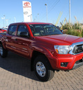 toyota tacoma 2012 red prerunner gasoline 4 cylinders 2 wheel drive automatic 76087