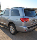 toyota sequoia 2012 silver sky suv limited gasoline 8 cylinders 2 wheel drive automatic 76087