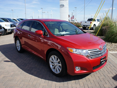 toyota venza 2011 red fwd 4cyl gasoline 4 cylinders front wheel drive automatic 76087