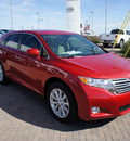 toyota venza 2011 red fwd 4cyl gasoline 4 cylinders front wheel drive automatic 76087