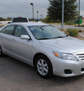 toyota camry 2010 silver sedan le 4 cylinders front wheel drive automatic 76087