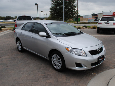 toyota corolla 2009 silver sedan xle gasoline 4 cylinders front wheel drive automatic 76087