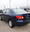toyota corolla 2008 blue sedan le gasoline 4 cylinders front wheel drive automatic with overdrive 76087