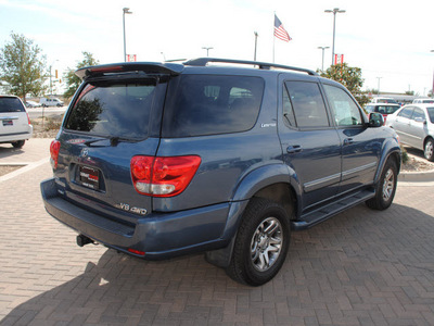 toyota sequoia 2007 blue suv limited gasoline 8 cylinders 4 wheel drive automatic with overdrive 76087