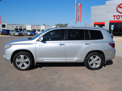 toyota highlander 2009 silver suv limited gasoline 6 cylinders front wheel drive automatic 76087