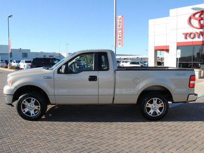 ford f 150 2008 gold pickup truck xlt flex fuel 8 cylinders 4 wheel drive automatic with overdrive 76087