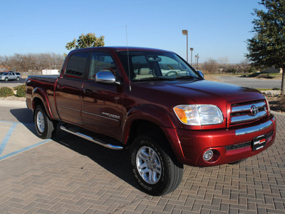 toyota tundra 2006 red sr5 gasoline 8 cylinders rear wheel drive automatic with overdrive 76087