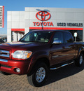 toyota tundra 2006 red sr5 gasoline 8 cylinders rear wheel drive automatic with overdrive 76087