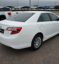 toyota camry 2012 white sedan l gasoline 4 cylinders front wheel drive automatic 76087