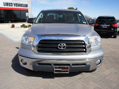 toyota tundra 2008 silver sr5 gasoline 8 cylinders 2 wheel drive automatic 76087