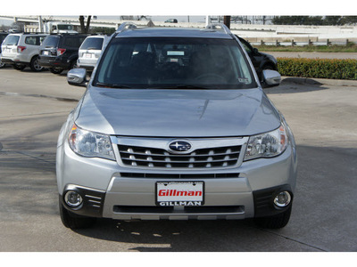 subaru forester 2012 silver wagon 2 5x touring gasoline 4 cylinders all whee drive automatic 77099