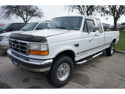ford f 250 1997 white pickup truck xl diesel v8 4 wheel drive automatic 76691