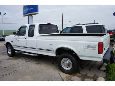 ford f 250 1997 white pickup truck xl diesel v8 4 wheel drive automatic 76691