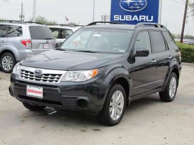 subaru forester 2012 dk  gray wagon 2 5x premium gasoline 4 cylinders all whee drive automatic with overdrive 77099