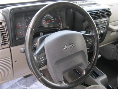 jeep wrangler 2004 white suv x gasoline 6 cylinders 4 wheel drive 75080