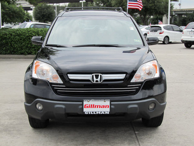 honda cr v 2008 black suv ex l 2wd gasoline 4 cylinders front wheel drive 5 speed automatic 77099