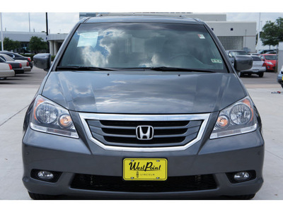 honda odyssey 2010 dk  gray van touring gasoline 6 cylinders front wheel drive automatic 77043