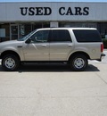 ford expedition 2000 gold suv xlt gasoline 8 cylinders 4 wheel drive automatic 75080