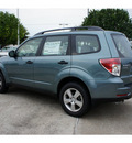 subaru forester 2012 lt  green wagon 2 5x gasoline 4 cylinders all whee drive automatic 77099