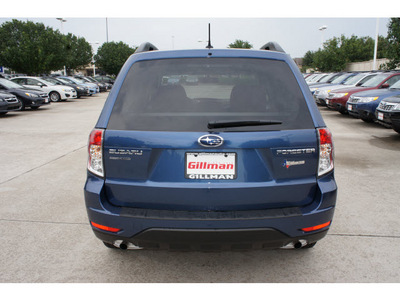 subaru forester 2012 blue wagon 2 5x premium gasoline 4 cylinders all whee drive automatic 77099