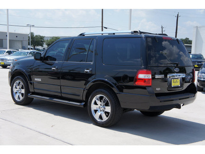 ford expedition 2008 black suv limited gasoline 8 cylinders 2 wheel drive automatic 77043