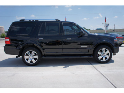 ford expedition 2008 black suv limited gasoline 8 cylinders 2 wheel drive automatic 77043