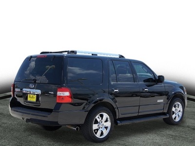 ford expedition 2008 black suv limited gasoline 8 cylinders 2 wheel drive automatic 77043