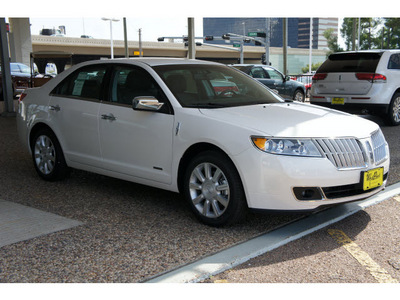 lincoln mkz hybrid 2012 white sedan 201a hybrid 4 cylinders front wheel drive automatic 77043