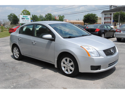 nissan sentra 2007 silver sedan 2 0 s gasoline 4 cylinders front wheel drive automatic with overdrive 77070