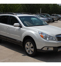 subaru outback 2012 white wagon 3 6r limited gasoline 6 cylinders all whee drive automatic with overdrive 77099