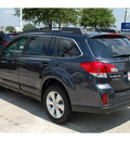 subaru outback 2012 gray wagon 3 6r limited gasoline 6 cylinders all whee drive automatic with overdrive 77099