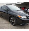 honda civic 2012 black coupe lx gasoline 4 cylinders front wheel drive automatic 76543