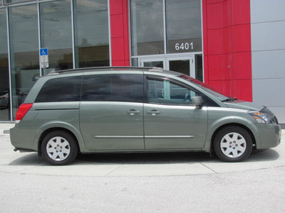 nissan quest 2005 green van s gasoline 6 cylinders front wheel drive automatic 33884