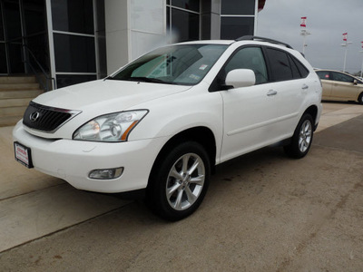 lexus rx 350 2009 white suv gasoline 6 cylinders all whee drive automatic 77802