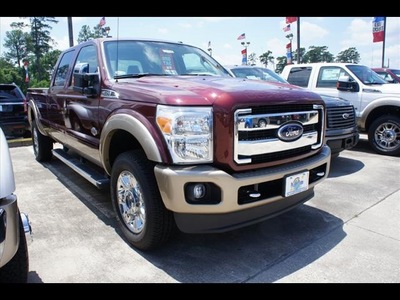 ford f 350 super duty 2012 red super duty biodiesel 8 cylinders 4 wheel drive shiftable automatic 77338