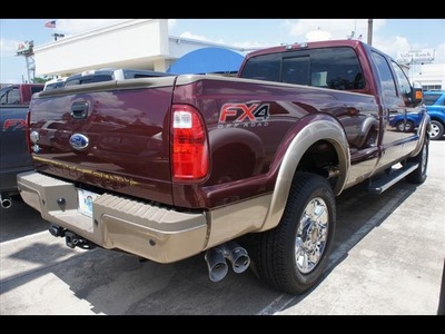 ford f 350 super duty 2012 red super duty biodiesel 8 cylinders 4 wheel drive shiftable automatic 77338