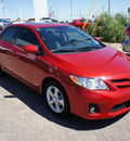toyota corolla 2012 red sedan le gasoline 4 cylinders front wheel drive automatic 76087